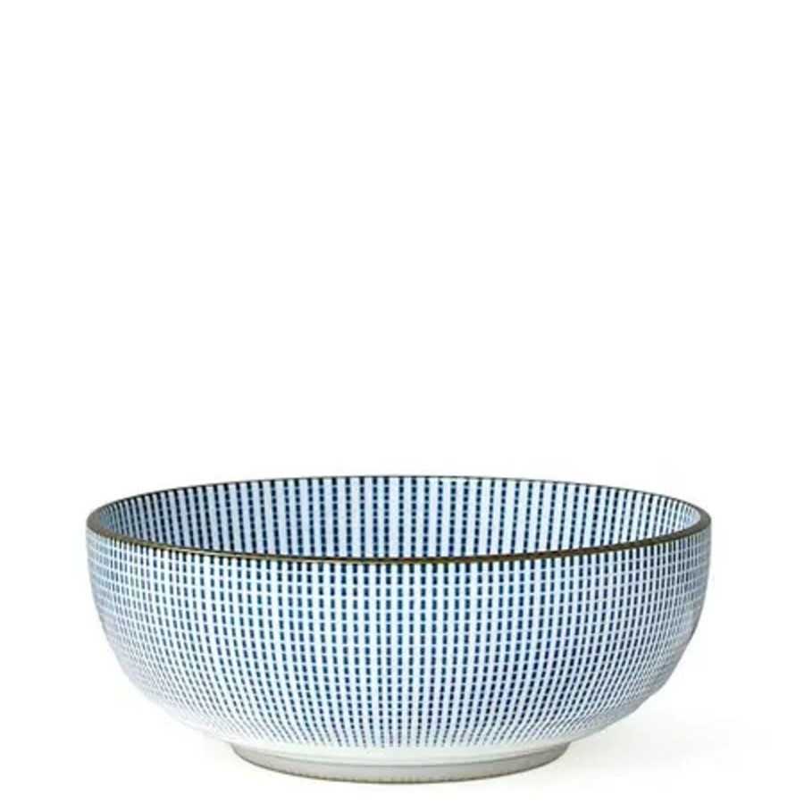 Miya Company Sendan Tokusa 6" Shallow Bowl | Medium Bowls