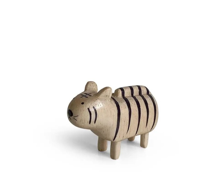 Miya Company T-Lab Wooden Animal Zodiac Tiger | Other