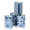 Miya Company Blue Patterns 8 Oz. Teacup Set | Teacups