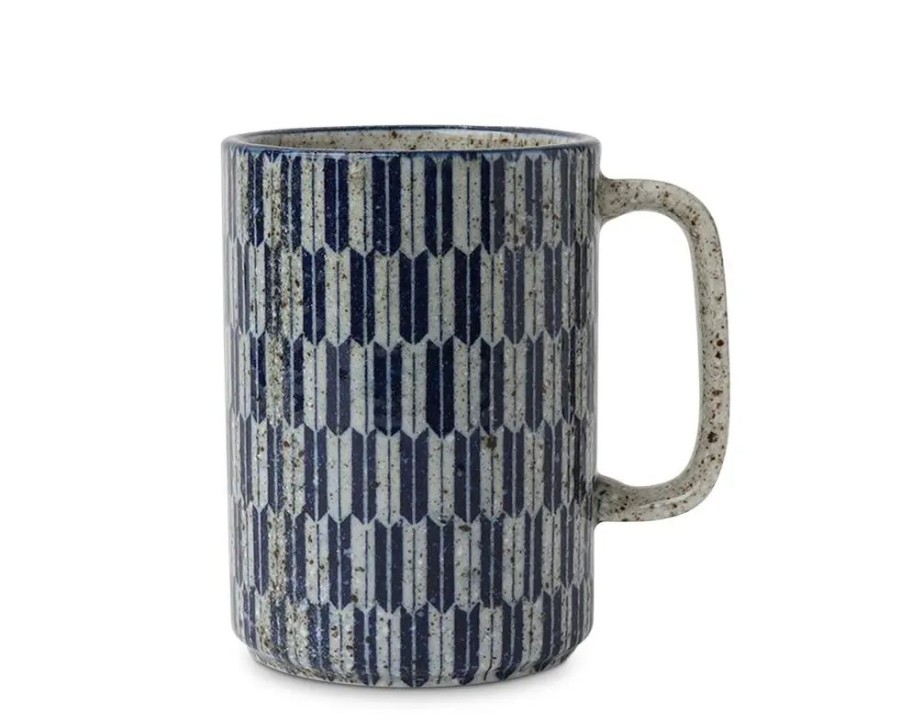 Miya Company Mug Blue Yagasuri 16 Oz. | Mugs