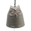 Miya Company Wind Chime Owl Brown 2-1/2" | Owls