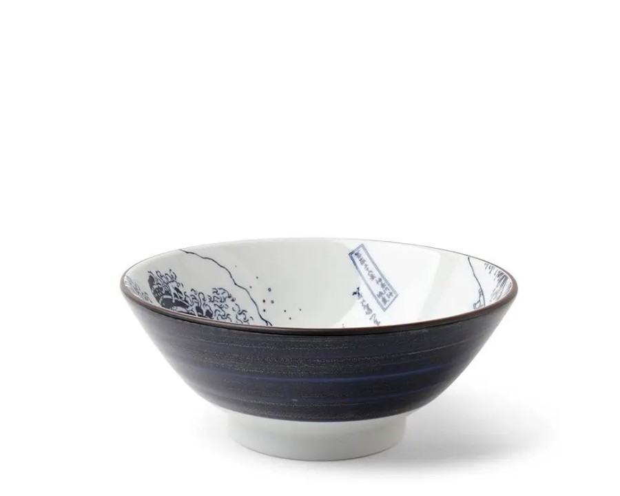 Miya Company Bowl The Great Wave 8-1/4" | Ramen Bowls