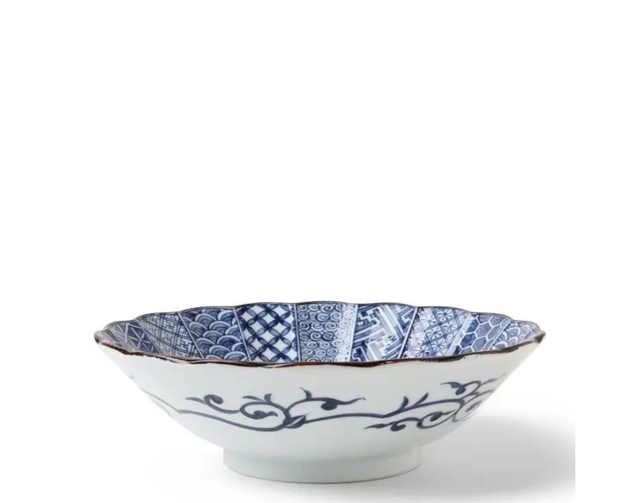 Miya Company Blue Nishiki 10" Serving Bowl | Serving Bowls & Plates