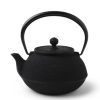 Miya Company Cast Iron Teapot Black Hobnail 1.3L | Teapots - Cast Iron