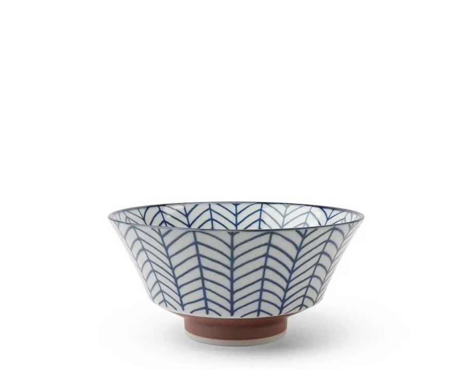 Miya Company Blue White Ramen Bowl 7" Yabane | Ramen Bowls