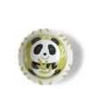 Miya Company Bowl Green Bamboo + Panda 5" | Pandas