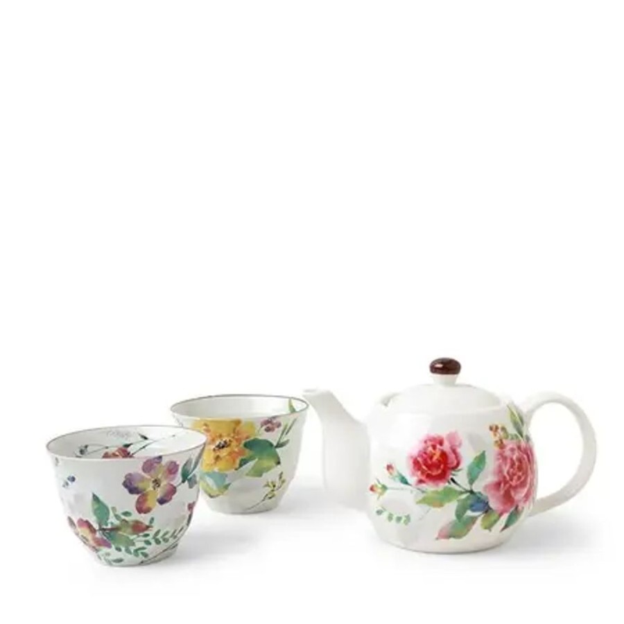 Miya Company Spring Floral Tea Set | Tea Sets - Ceramic