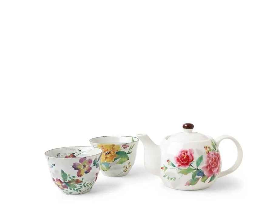 Miya Company Spring Floral Tea Set | Tea Sets - Ceramic