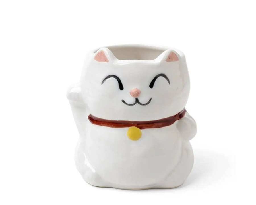 Miya Company Mug Cat White | Cups/Mugs