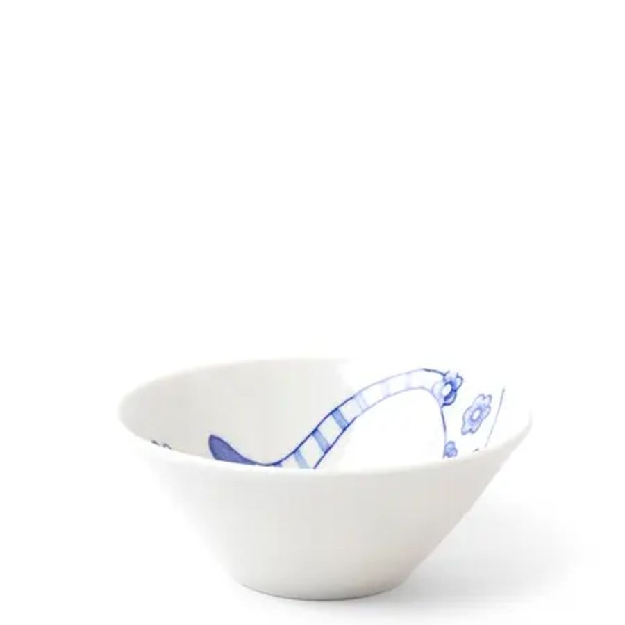 Miya Company Blue & White Cat 4.5" Rice Bowl | Bowls