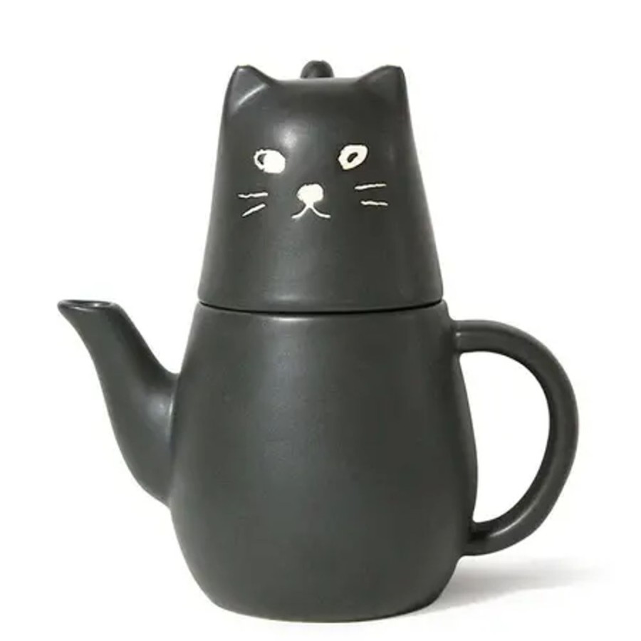 Miya Company Black Cat Tea Set | Teaware