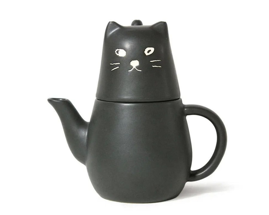 Miya Company Black Cat Tea Set | Teaware