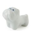 Miya Company Bulldog Chopstick Rest - White | Dogs