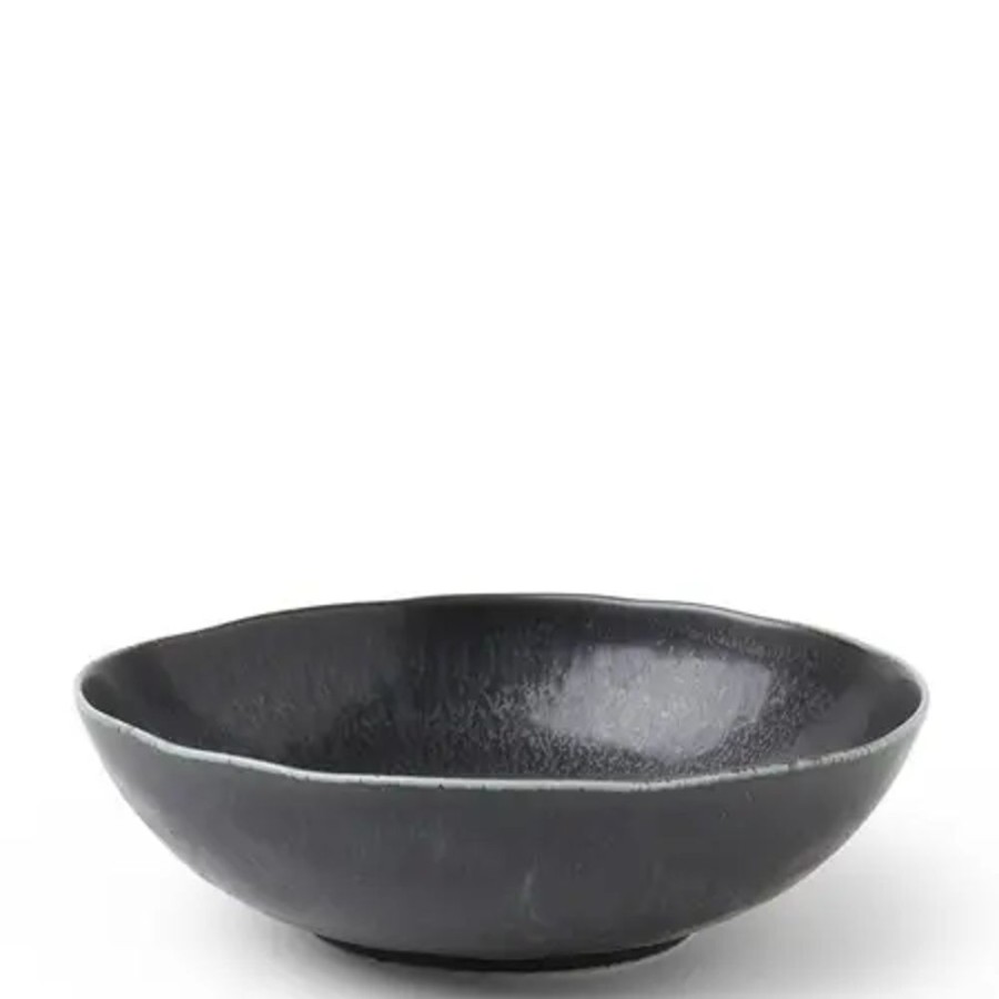 Miya Company Black Cosmos Bowl 8" | Large Bowls