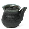 Miya Company Black Tetsuyu 8 Oz. Round Sauce Pot | Sauce Pots