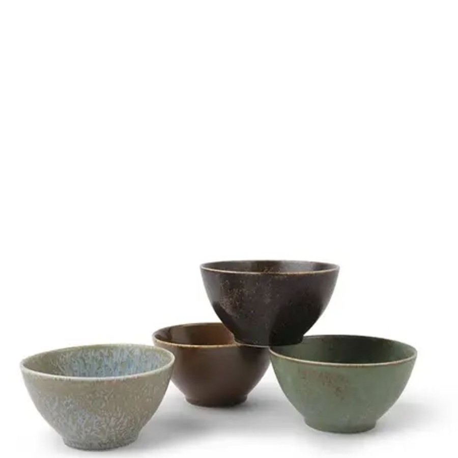 Miya Company Bowl Set Pacific Forest Matte 4-5/8" | Bowl Sets