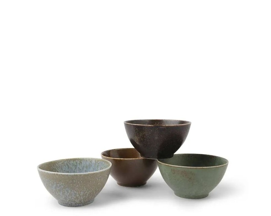 Miya Company Bowl Set Pacific Forest Matte 4-5/8" | Bowl Sets