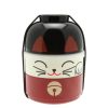 Miya Company Bento Set Fortune Cat Red | Bento Sets