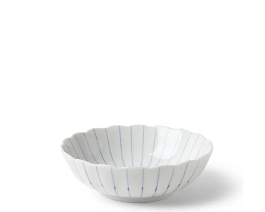 Miya Company Kasa Lines 6.25" Bowl | Shallow Bowls