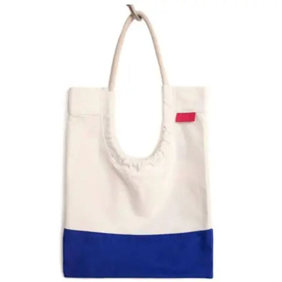 Miya Company Toute Bag Tote White/Parisian Blue | Tote Bags