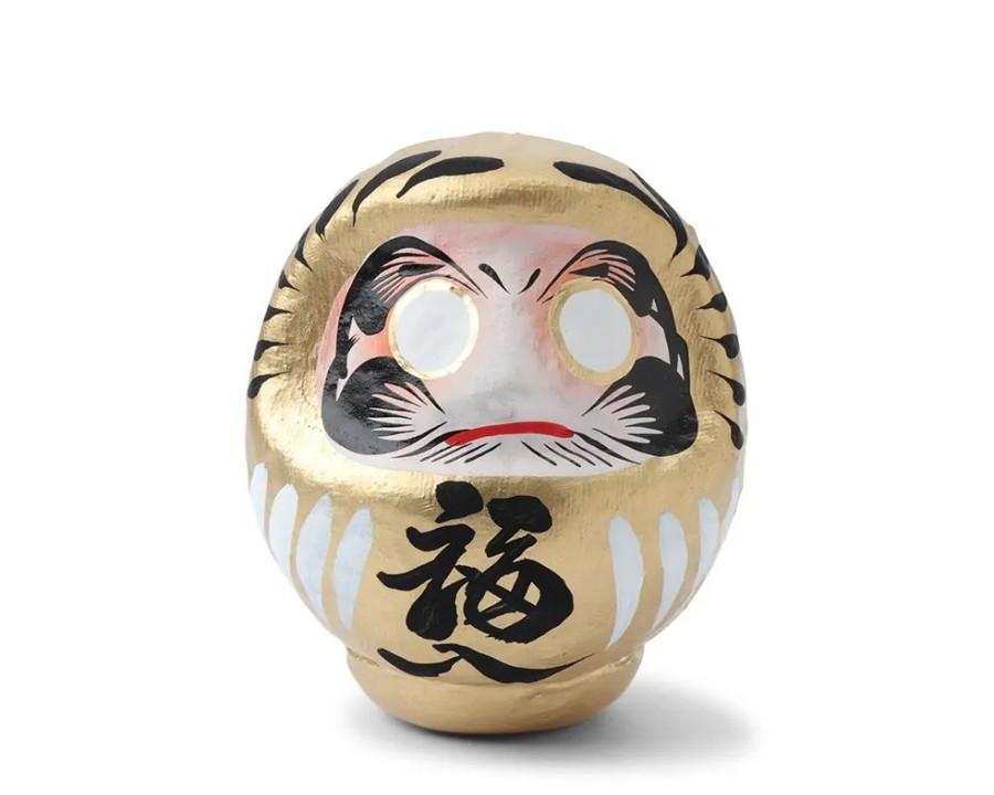 Miya Company Daruma Gold Wealth 3-3/4" | Figurines