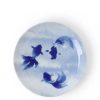 Miya Company Blue Fish Swimming Plate | Plates