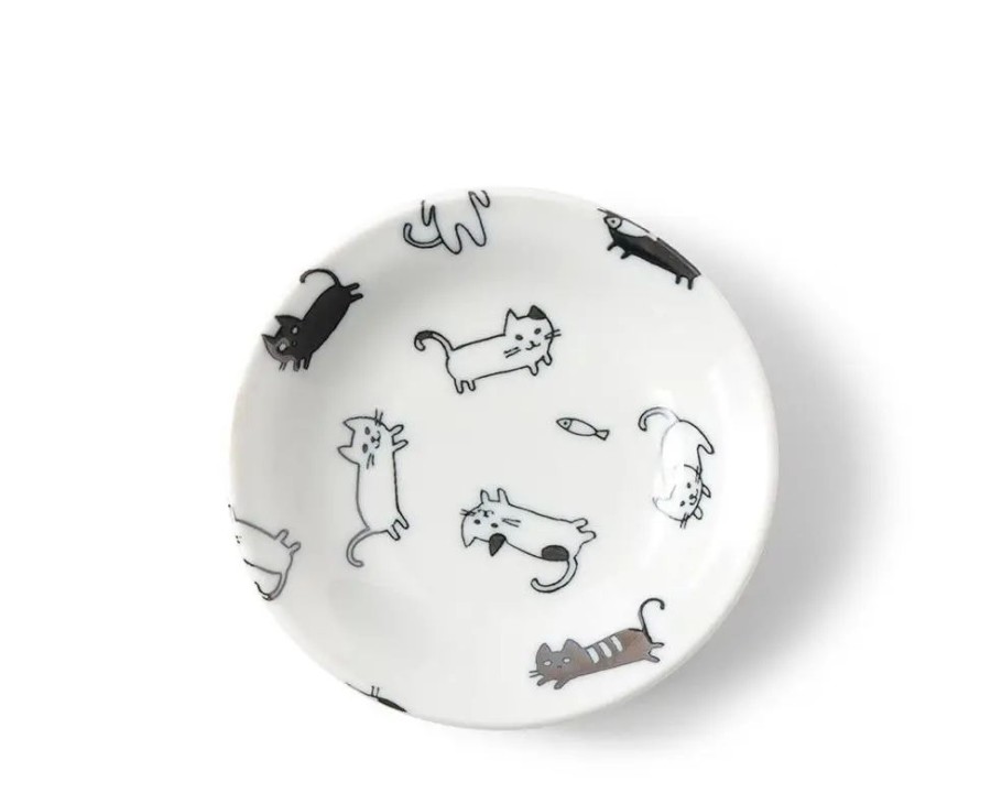 Miya Company Sauce Dish Cats Playing | Other