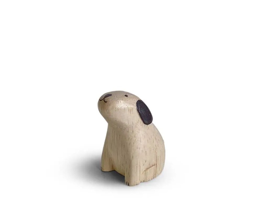 Miya Company T-Lab Wooden Animal Zodiac Dog | Dogs