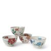 Miya Company Floral Summer Rice Bowl Set | Bowl Sets