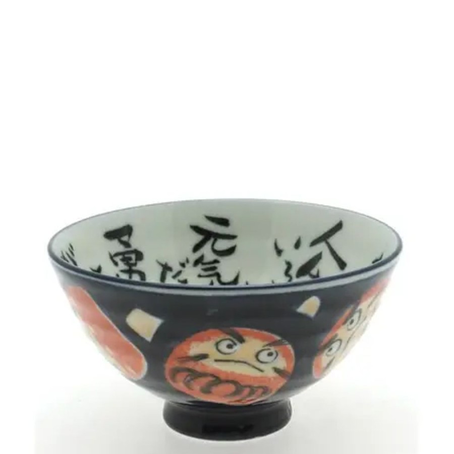 Miya Company Rice Bowl Daruma Dark Blue | Tableware