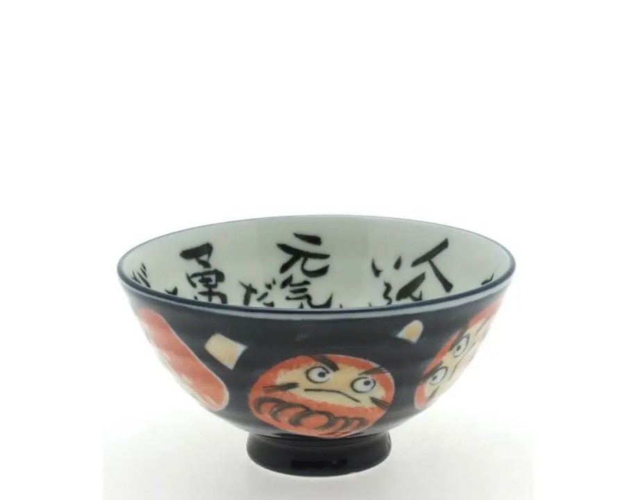 Miya Company Rice Bowl Daruma Dark Blue | Tableware