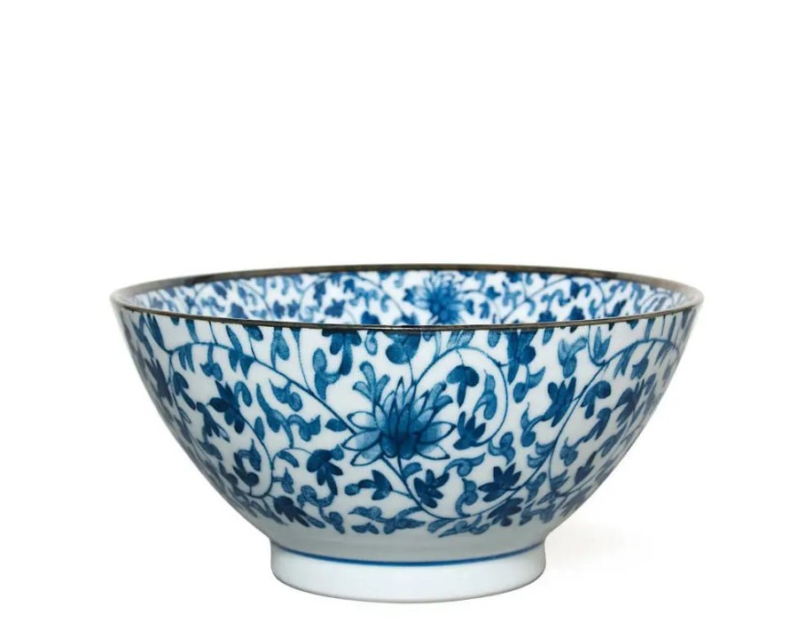 Miya Company Karakusa Vine 7" Noodle Bowl | Ramen Bowls