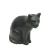 Miya Company Paperweight Cat Black Sitting | Cats