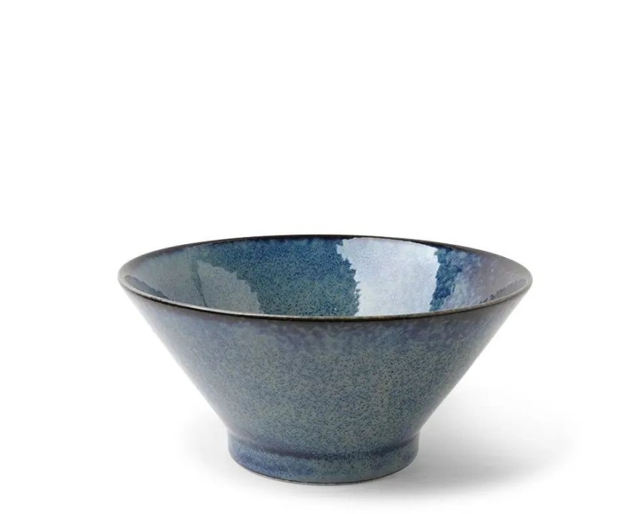 Miya Company Bowl Ramen Youhen Blue 7-1/2" | Ramen Bowls