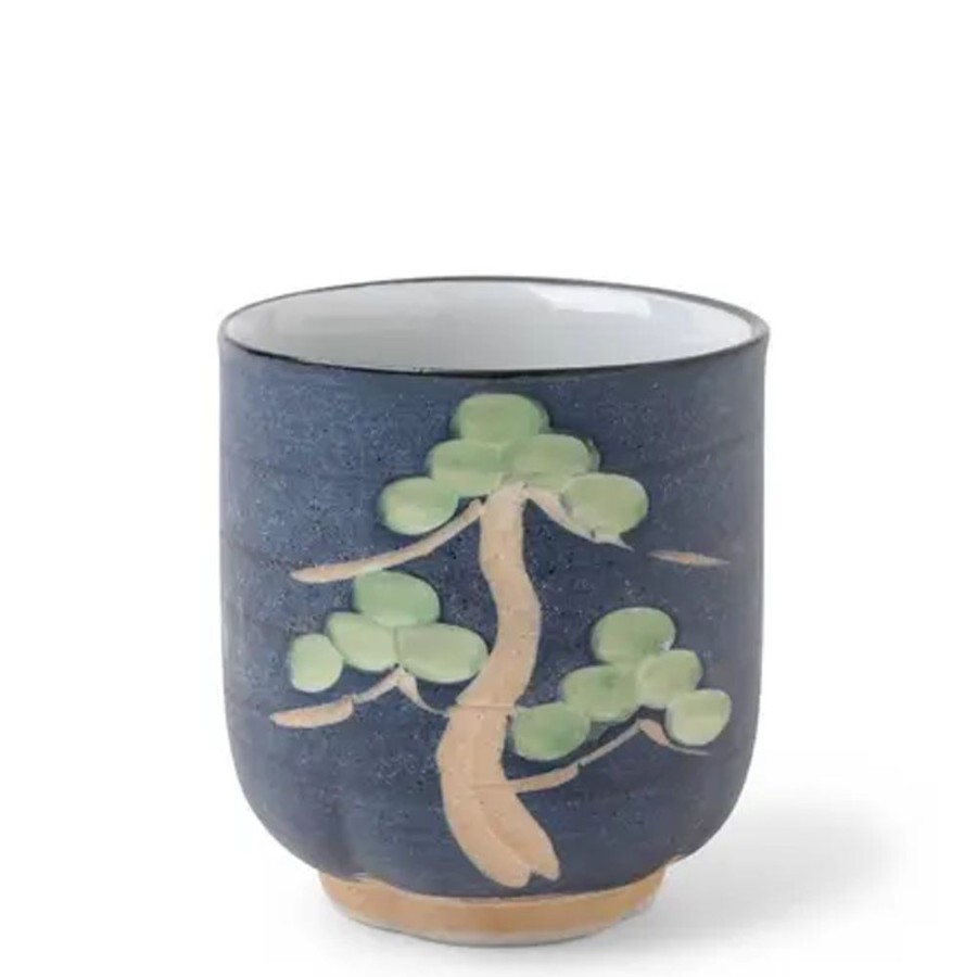 Miya Company Teacup Carved Pine Tree | Teacups