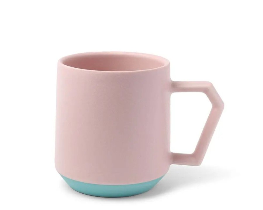 Miya Company Chips 12 Oz. Mug Pastel Pink | Mugs