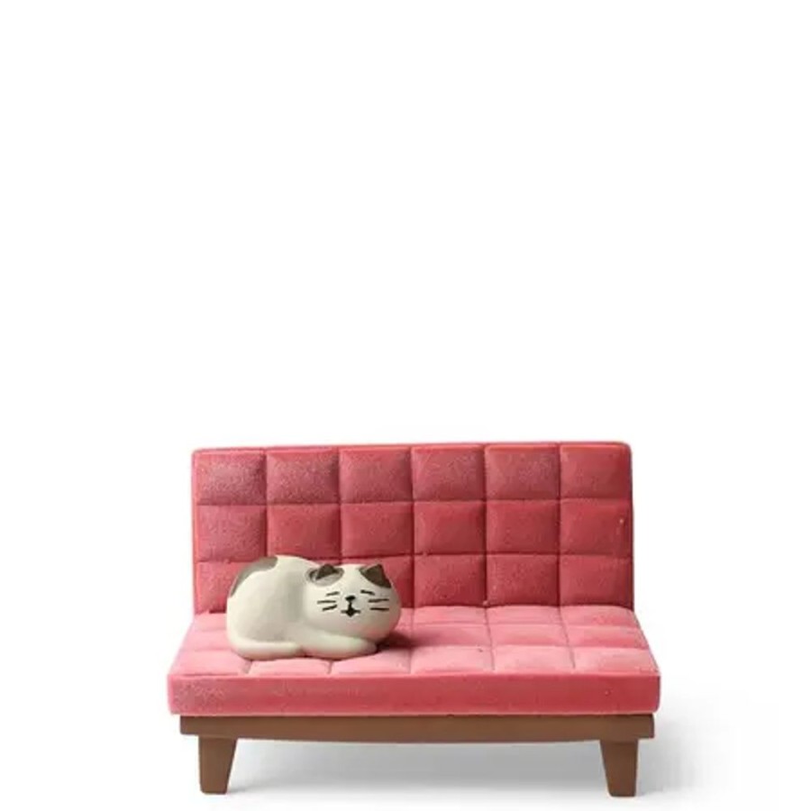 Miya Company Phone Stand Cat On Sofa Pink | Cats