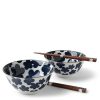 Miya Company Blue Clouds 5.75" Bowl Set | Bowl Sets