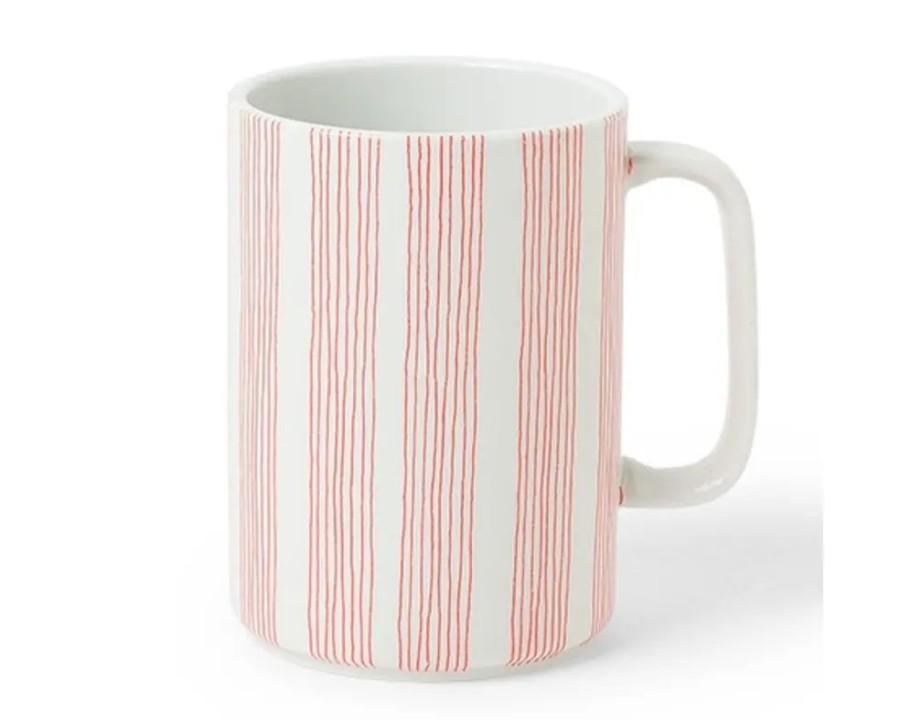 Miya Company Mug Red Obi Stripe | Mugs