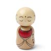 Miya Company Kokeshi Ojizo Brown | Figurines