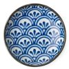 Miya Company Monyou 4.5" Hana Seigaiha Plate | Small Plates