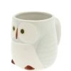 Miya Company Mug Owl Grey | Cups/Mugs