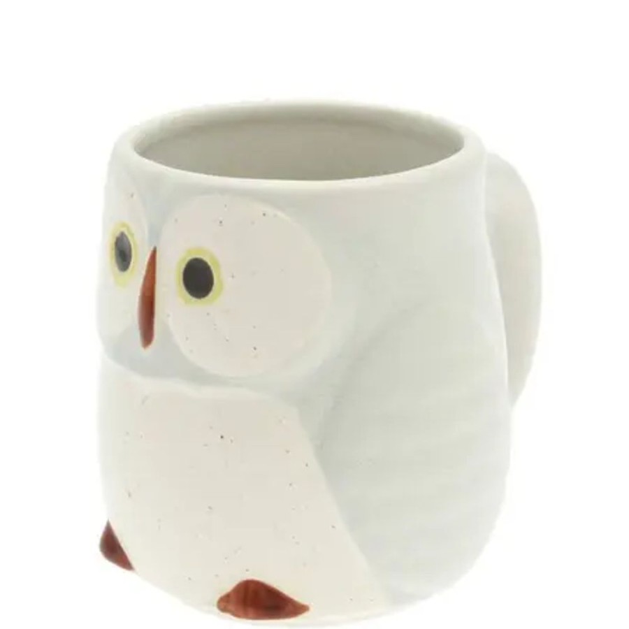 Miya Company Mug Owl Grey | Cups/Mugs