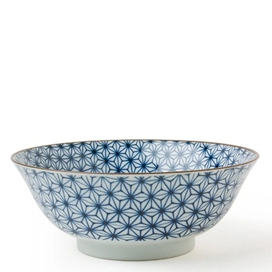 Miya Company Asanoha Colors 7.25" Bowl - Blue | Ramen Bowls