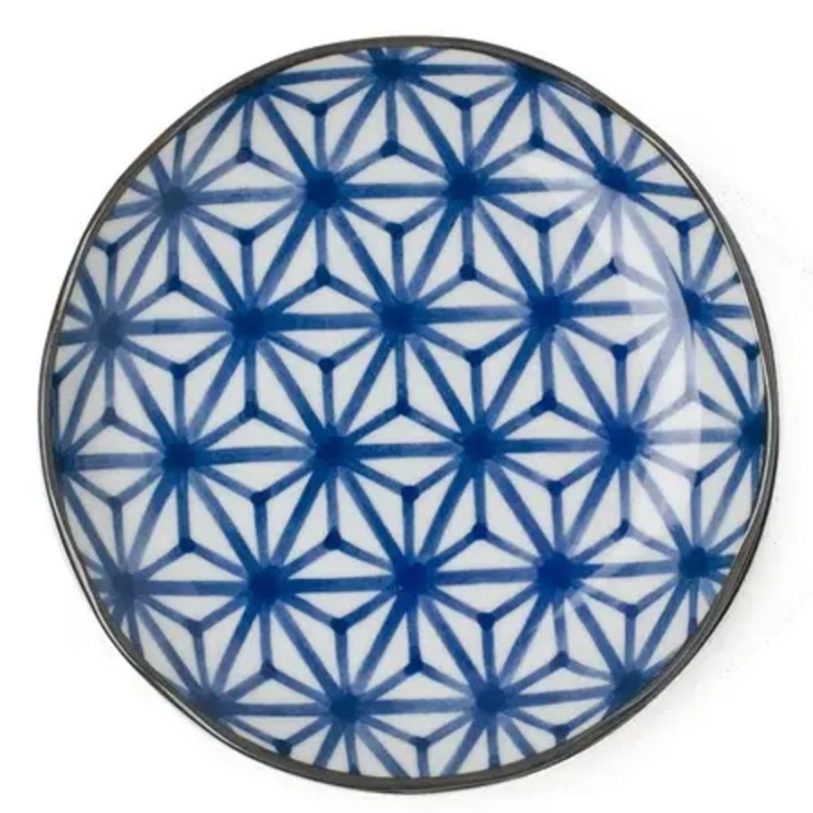 Miya Company Monyou 6.5" Asanoha Plate | Medium Plates