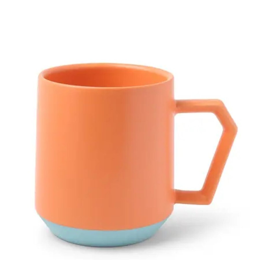 Miya Company Chips 12 Oz. Mug Pastel Orange | Mugs