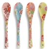 Miya Company Floral Print Dessert Spoon Set | Other Utensils