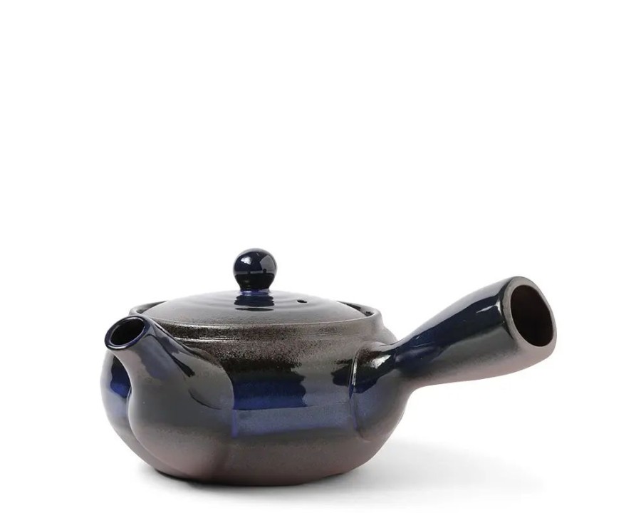 Miya Company Teapot Kyu Banko Lapis Ring | Teapots - Ceramic