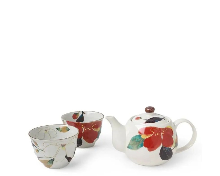 Miya Company Floral Fall Tea Set | Tea Sets - Ceramic