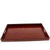 Miya Company Tray Red 18-7/8" X 12-1/4" | Trays